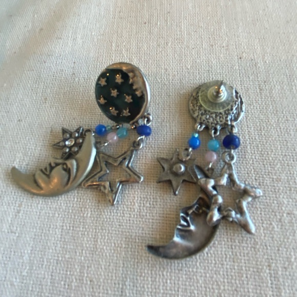 Jewelry Set Necklace and Earrings Galaxy - Picture 5 of 9